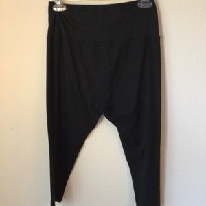 Black Stretchy Leggings Plus Size